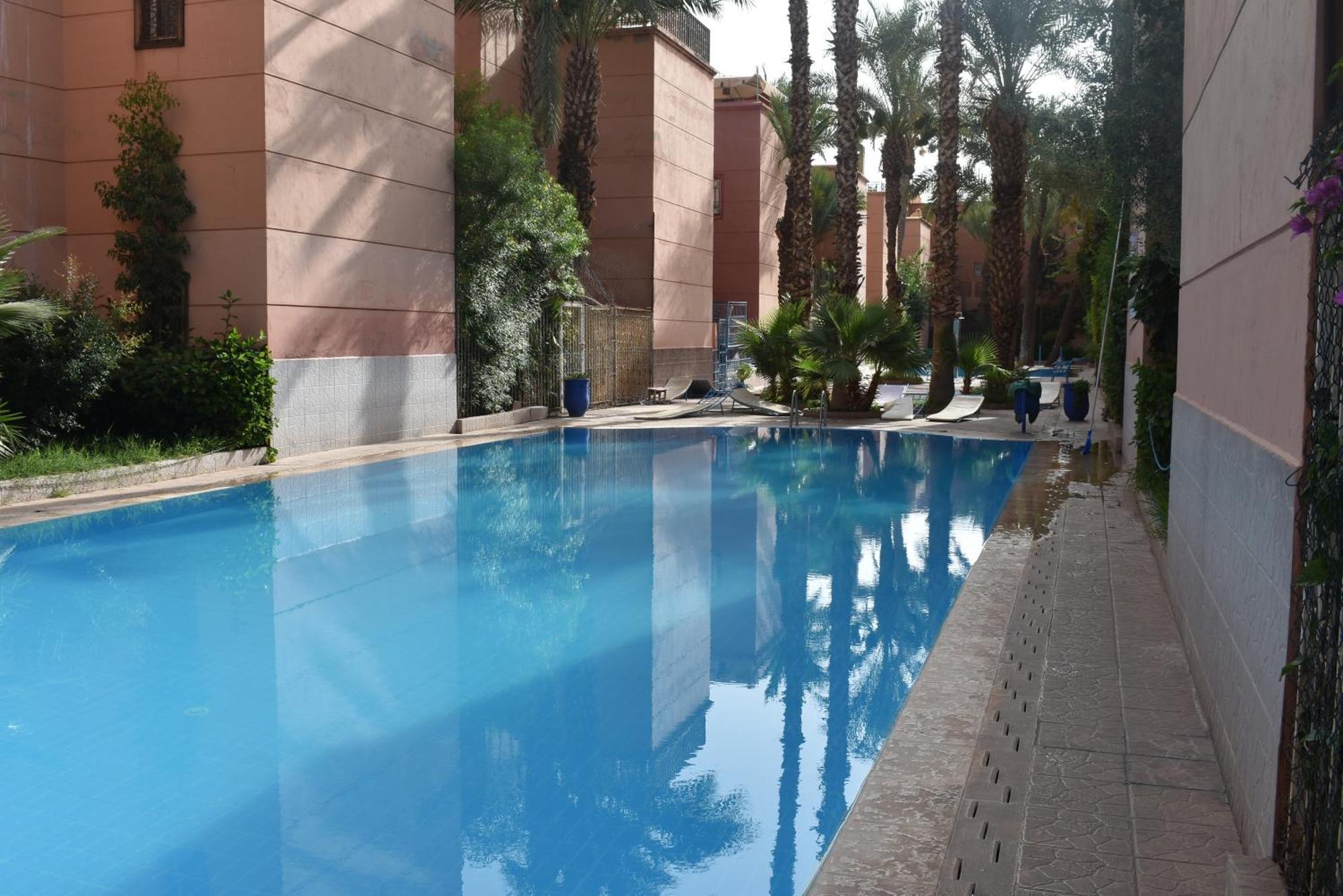 Riad Alaoui 146 With Swimming Pool And Free Parking Lägenhet Marrakesh Exteriör bild