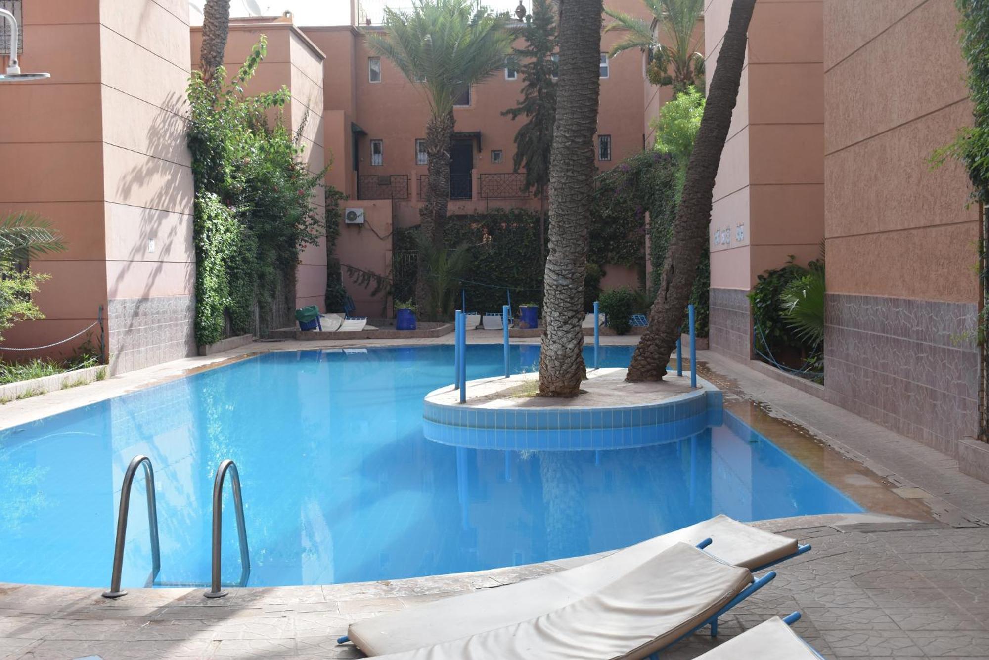 Riad Alaoui 146 With Swimming Pool And Free Parking Lägenhet Marrakesh Exteriör bild